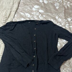 Ann Taylor Classic Black Cardigan